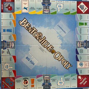 Bentonville Opoly! A Fun Game Celebrating Bentonville Arkansas!!